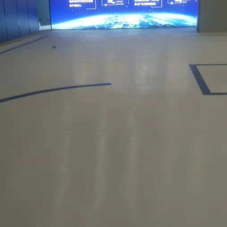 pvc塑胶地板 口罩车间pvc塑胶地板 腾方厂家现货 防火阻燃