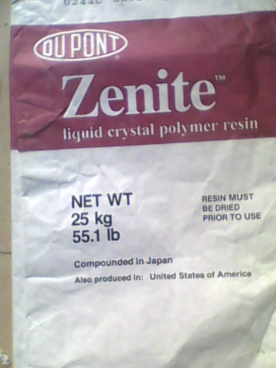 进囗杜邦Zenite、LCP 5145L BK010【原厂物性】