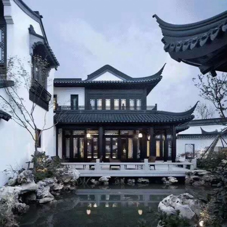 洛阳仿古门窗批发 断桥铝仿古门窗定制 别墅铝合金仿古门窗 全国发货